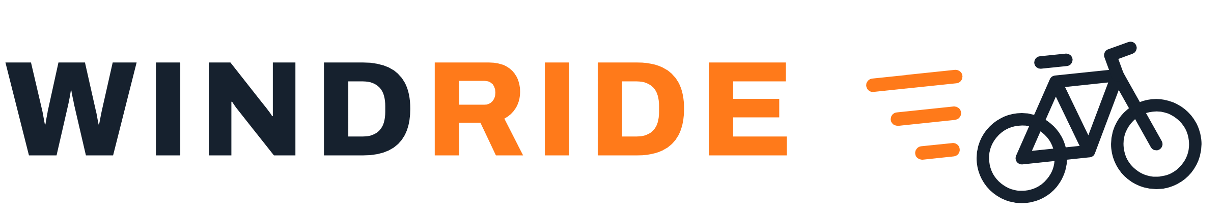 Logo with the bike, for light backgrounds